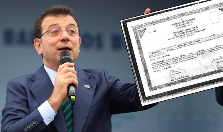 Ekrem İmamoğlu Diploma İptali