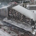 Uludağ kapatılan otelde yangın 3